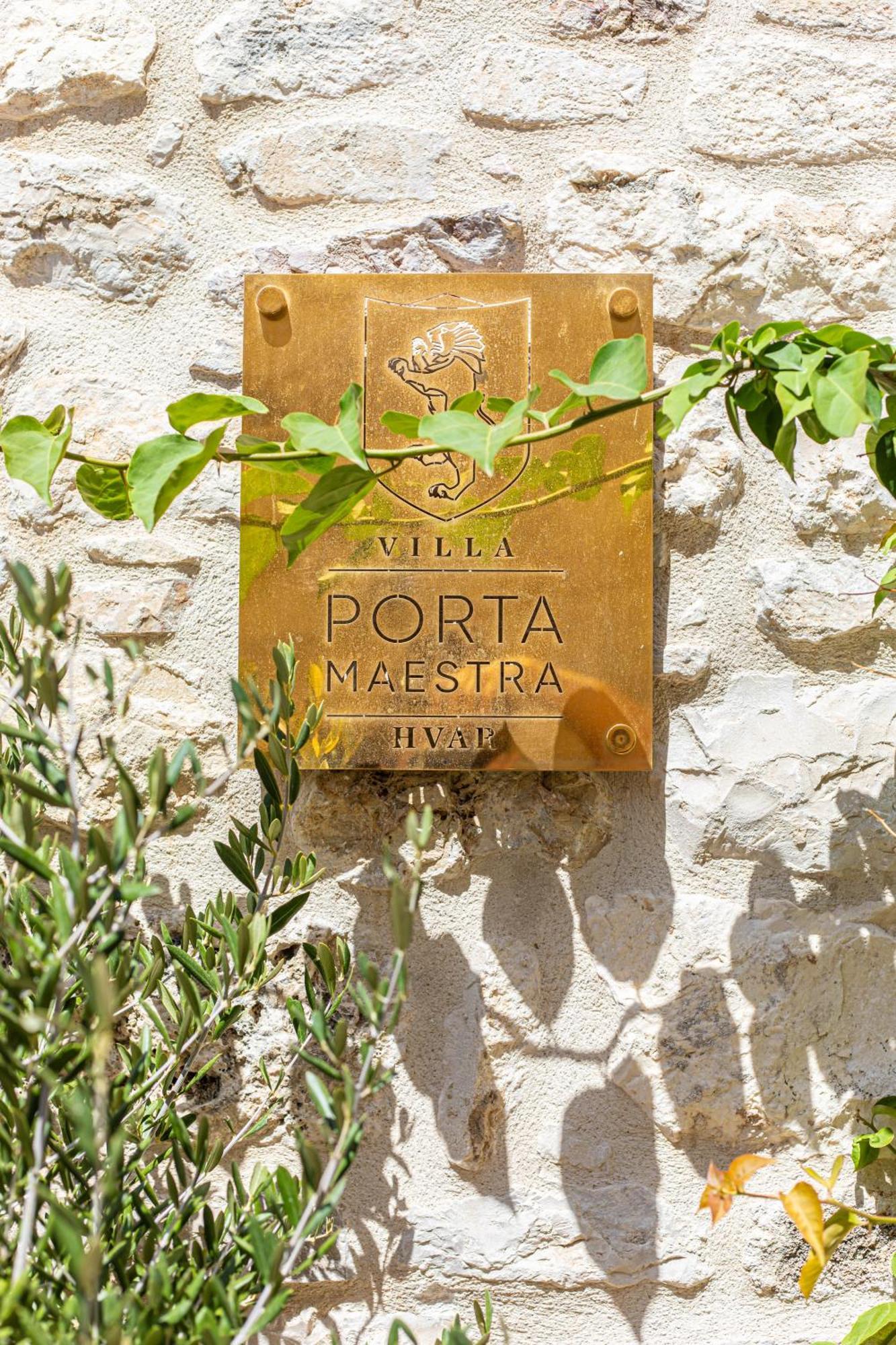 Villa Porta Maestra Hvar Town Eksteriør bilde
